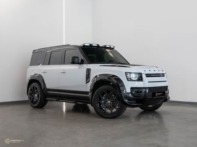 Used - Perfect Condition 2023 Land Rover Defender 110 HSE Urban Edition White exterior with Brown and Black interior at Knightsbridge Automotive