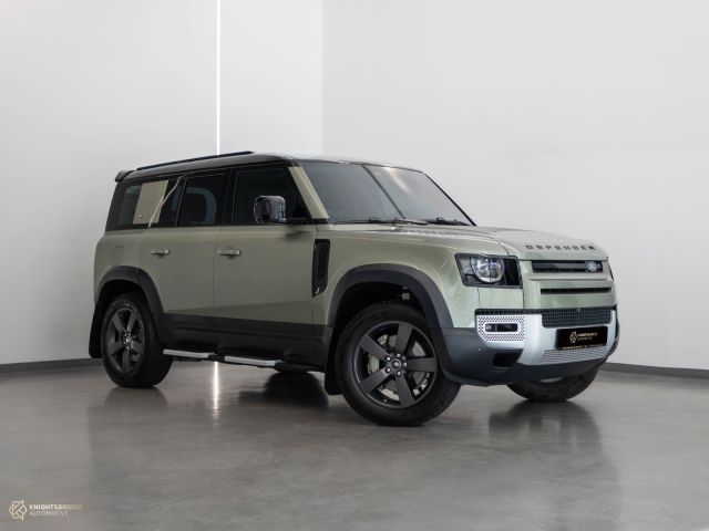 Used - Perfect Condition 2020 Land Rover Defender 110 First Edition Green exterior with Green interior at Knightsbridge Automotive