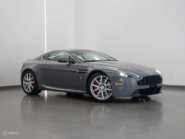 Used - Perfect Condition 2015 Aston Martin Vantage Grey exterior with Red and Black interior at Knightsbridge Automotive