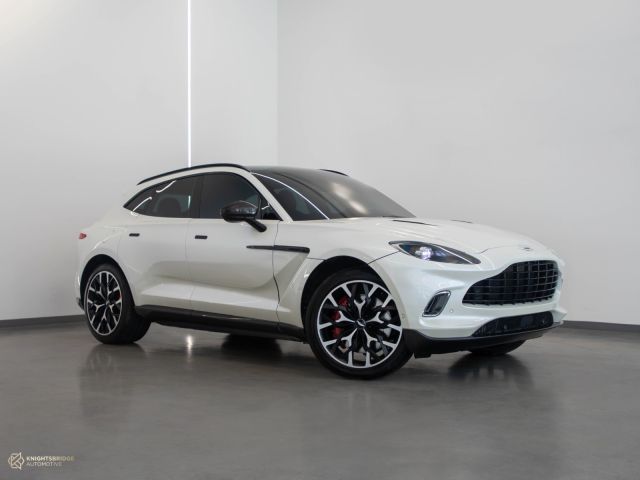 Used - Perfect Condition 2021 Aston Martin DBX White exterior with Maroon interior at Knightsbridge Automotive