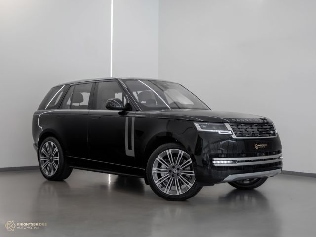 Used - Perfect Condition 2023 Range Rover Vogue HSE Black exterior with Brown interior at Knightsbridge Automotive