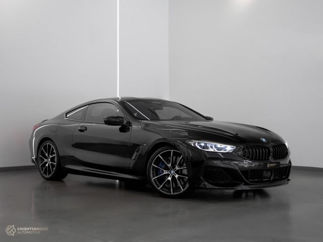 Used - Perfect Condition 2019 BMW M850i Black exterior with Red and Black interior at Knightsbridge Automotive