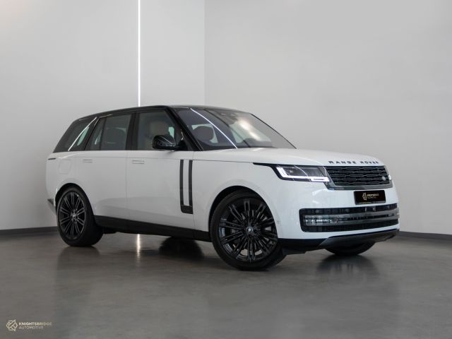 Used - Perfect Condition 2023 Range Rover Vogue Autobiography White exterior with Brown interior at Knightsbridge Automotive