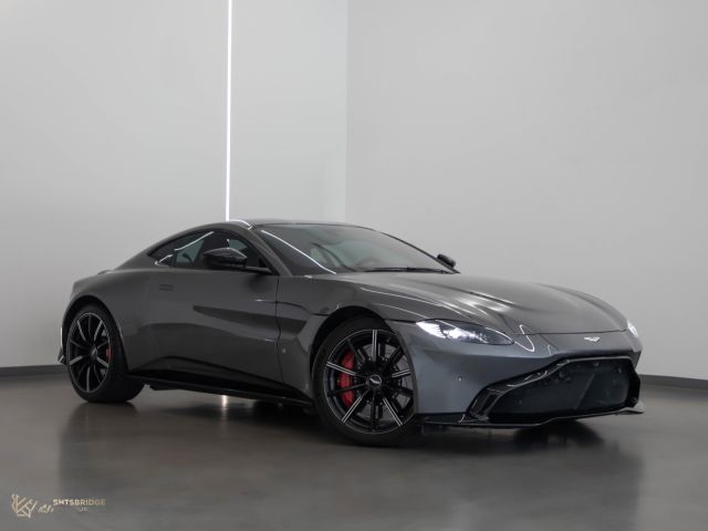 Used - Perfect Condition 2019 Aston Martin Vantage Grey exterior with Red interior at Knightsbridge Automotive