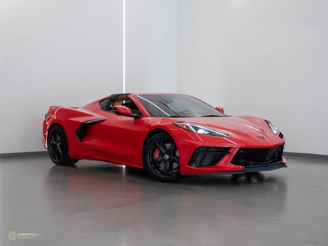 Used - Perfect Condition 2020 Chevrolet Corvette C8 Red exterior with Brown interior at Knightsbridge Automotive