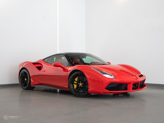 Used - Perfect Condition 2016 Ferrari 488 GTB Red exterior with Red interior at Knightsbridge Automotive