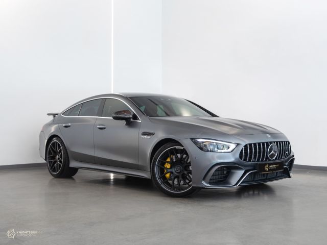 Used - Perfect Condition 2019 Mercedes-Benz GT 63S - AMG Matte Grey exterior with Red and Black interior at Knightsbridge Automotive