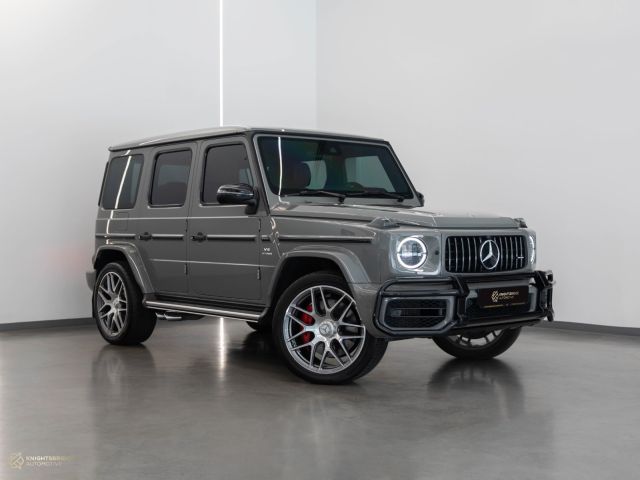 Used - Perfect Condition 2022 Mercedes-Benz G63 AMG Nardo Grey exterior with Nardo Grey interior at Knightsbridge Automotive