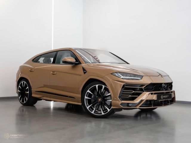 Used - Perfect Condition 2022 Lamborghini Urus Bronze exterior with White and Black interior at Knightsbridge Automotive