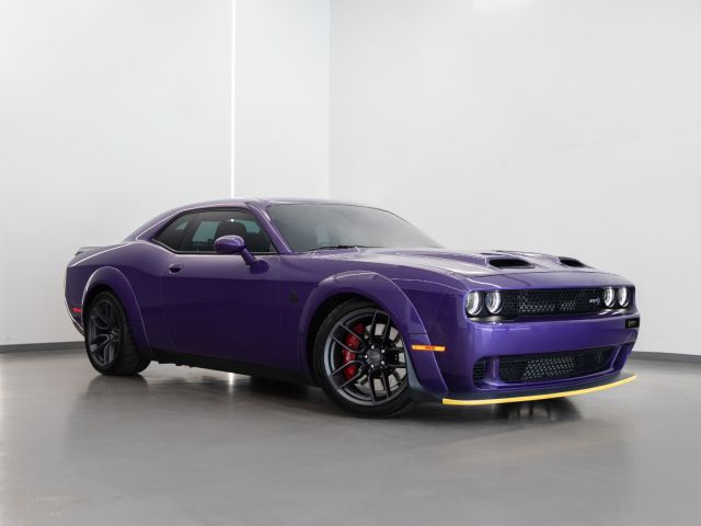 Used - Perfect Condition 2019 Dodge Challenger SRT Hellcat Purple exterior with Black interior at Knightsbridge Automotive