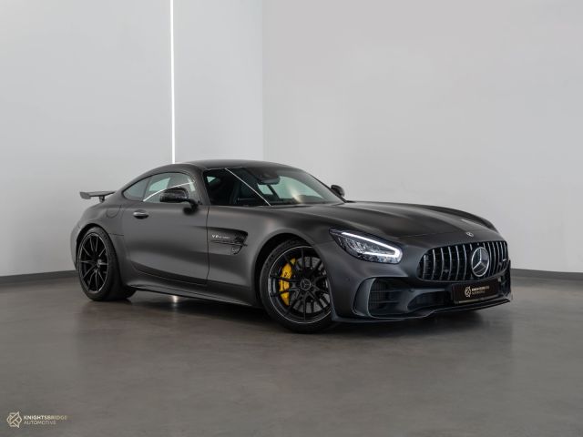 Used - Perfect Condition 2021 Mercedes-Benz GT-R AMG Matte Black exterior with Black interior at Knightsbridge Automotive