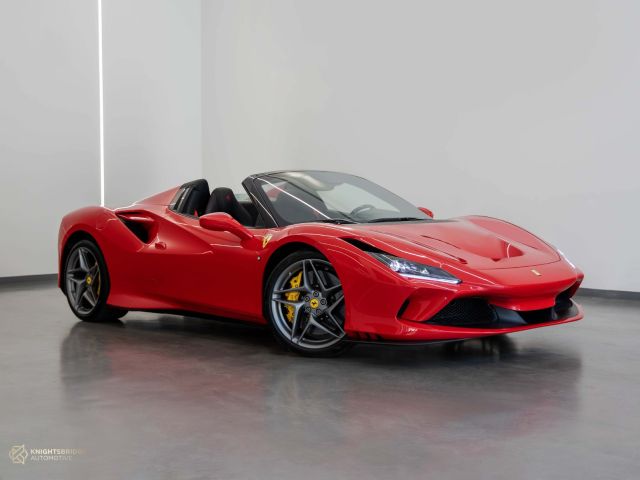 Used - Perfect Condition 2022 Ferrari F8 Spider Red exterior with Black interior at Knightsbridge Automotive