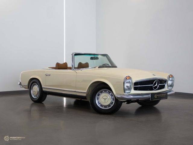 Used - Perfect Condition 1969 Mercedes-Benz 280 SL Pagoda Beige exterior with Brown interior at Knightsbridge Automotive