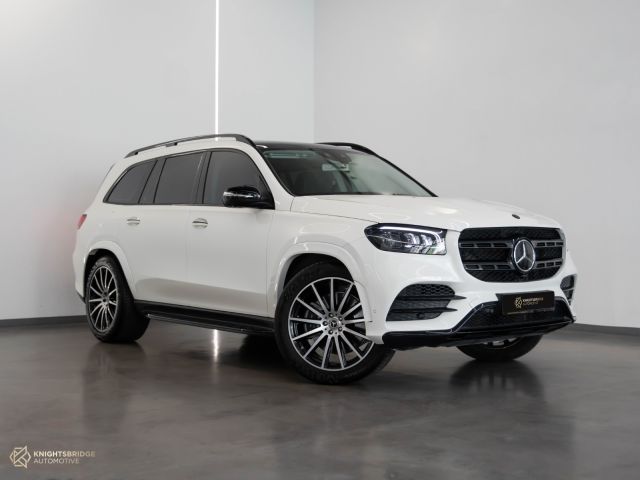 Used - Perfect Condition 2020 Mercedes-Benz GLS 580 AMG White exterior with Brown interior at Knightsbridge Automotive