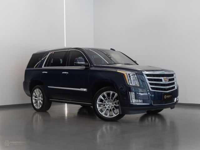 Used - Perfect Condition 2019 Cadillac Escalade Blue exterior with Brown interior at Knightsbridge Automotive