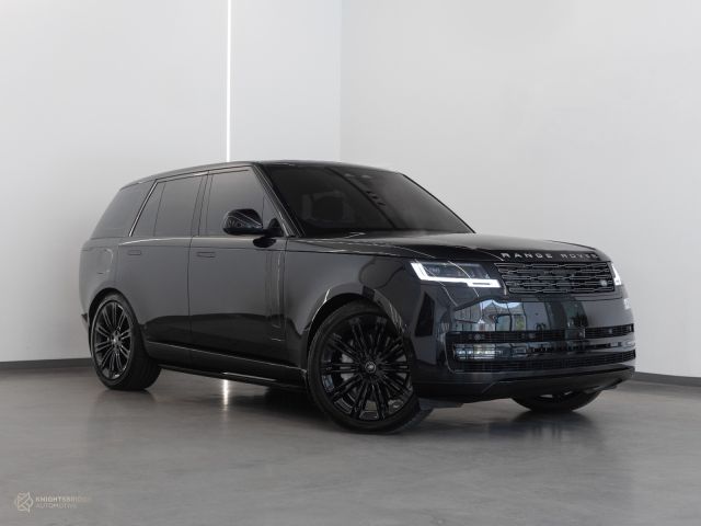 Used - Perfect Condition 2023 Range Rover Vogue HSE Black exterior with Black interior at Knightsbridge Automotive