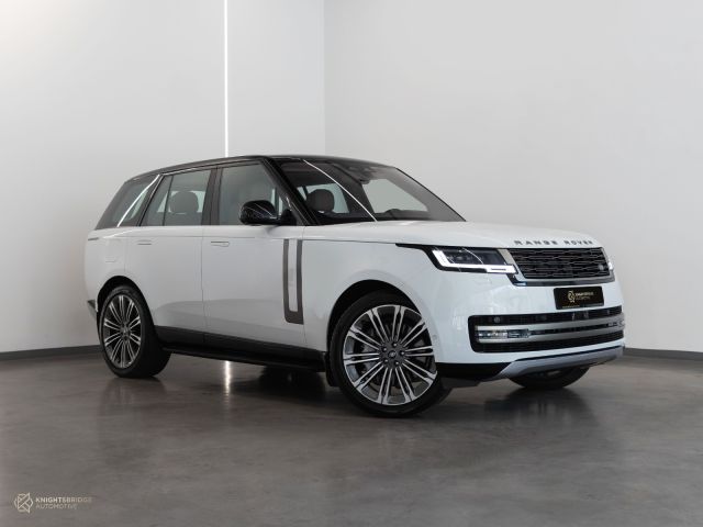 Used - Perfect Condition 2022 Range Rover Vogue HSE White exterior with Brown and Black interior at Knightsbridge Automotive