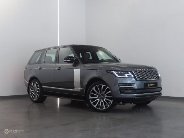 Used - Perfect Condition 2018 Range Rover Vogue Autobiography Grey exterior with Tan interior at Knightsbridge Automotive