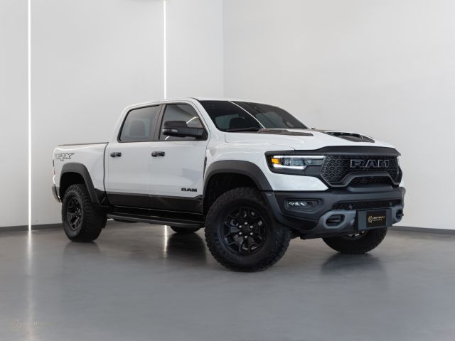 Used - Perfect Condition 2023 Dodge RAM TRX White exterior with Red and Black interior at Knightsbridge Automotive