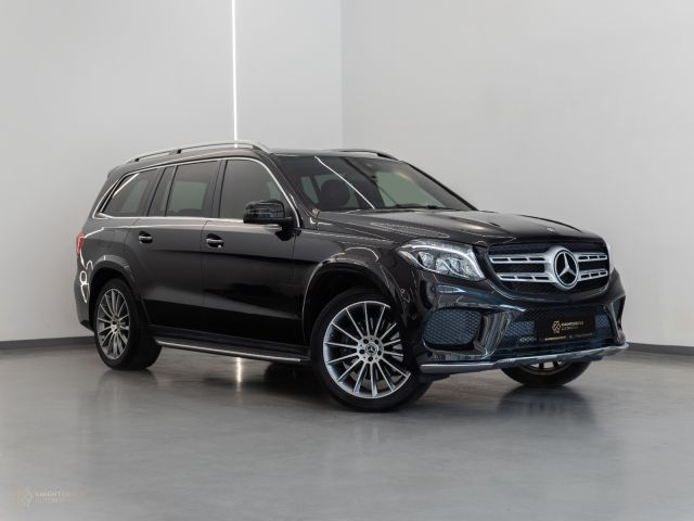 Used - Perfect Condition 2018 Mercedes-Benz GLS 500 4Matic Black exterior with Brown and Black interior at Knightsbridge Automotive