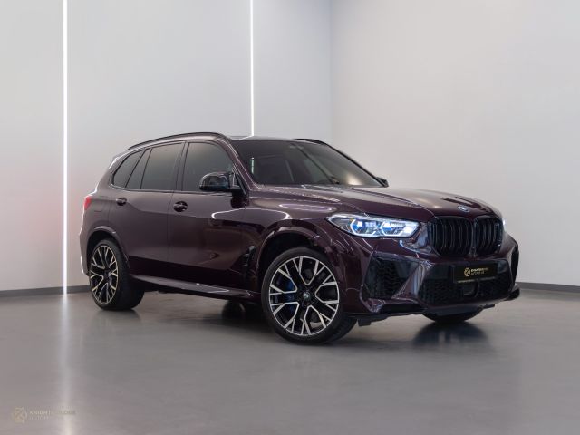 Used - Perfect Condition 2021 BMW X5 M Competition Purple exterior with White and Black interior at Knightsbridge Automotive