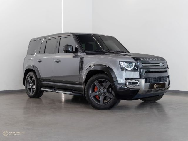 Used - Perfect Condition 2021 Land Rover Defender 110 X Grey exterior with Brown and Black interior at Knightsbridge Automotive