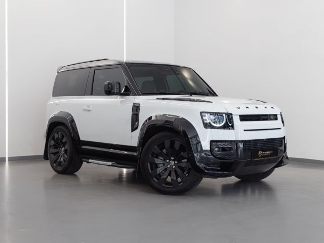 Used - Perfect Condition 2023 Land Rover Defender 90 SE Urban White exterior with Beige and Black interior at Knightsbridge Automotive