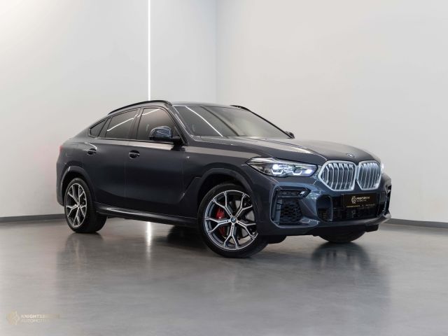 Used - Perfect Condition 2022 BMW X6 xDrive 40i Grey exterior with Red and Black interior at Knightsbridge Automotive