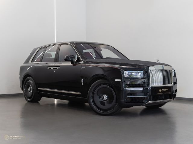 Used - Perfect Condition 2020 Rolls-Royce Cullinan Black exterior with Red and Black interior at Knightsbridge Automotive