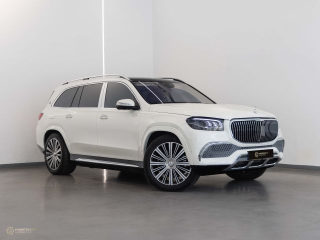 Used - Perfect Condition 2023 Mercedes-Benz Maybach GLS 600 White exterior with Beige and Brown interior at Knightsbridge Automotive
