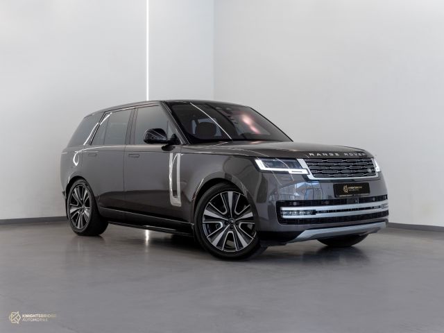 Used - Perfect Condition 2023 Range Rover Vogue Autobiography Grey exterior with Tan interior at Knightsbridge Automotive