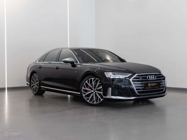 Used - Perfect Condition 2021 Audi S8 Black exterior with Brown and Black interior at Knightsbridge Automotive