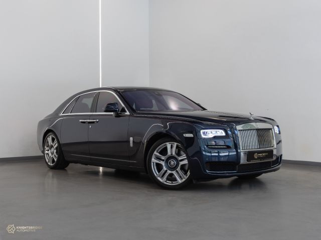 Used - Perfect Condition 2015 Rolls-Royce Ghost Blue exterior with Maroon interior at Knightsbridge Automotive
