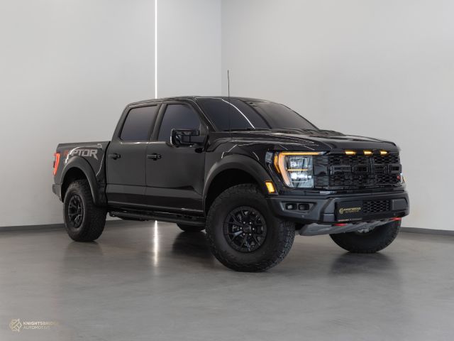 Used - Perfect Condition 2023 Ford F-150 Raptor R Black exterior with Black interior at Knightsbridge Automotive