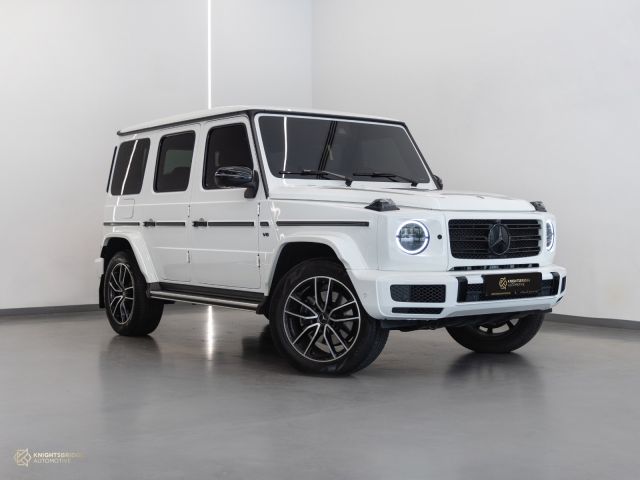 Used - Perfect Condition 2022 Mercedes-Benz G500 White exterior with Red and Black interior at Knightsbridge Automotive