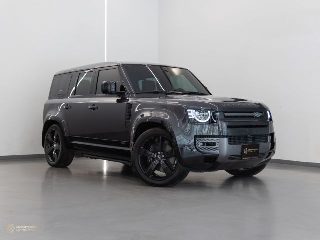 Used - Perfect Condition 2023 Land Rover Defender 110 X Grey exterior with Tan interior at Knightsbridge Automotive
