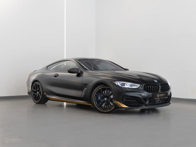 Used - Perfect Condition 2021 BMW M850i Matte Black exterior with Black interior at Knightsbridge Automotive