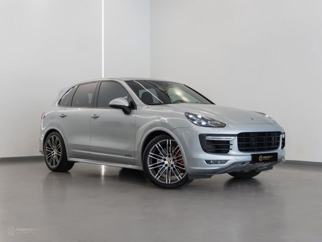 Used - Perfect Condition 2016 Porsche Cayenne GTS Silver exterior with Black interior at Knightsbridge Automotive