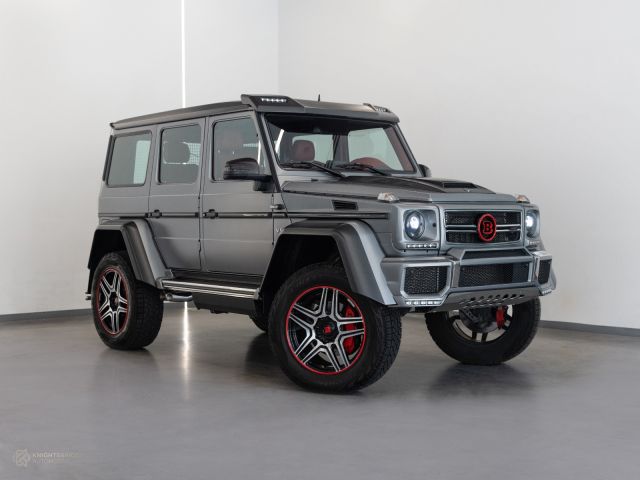 Used - Perfect Condition 2018 Mercedes-Benz G500 Brabus B40 4x4² Silver exterior with Red and Black interior at Knightsbridge Automotive