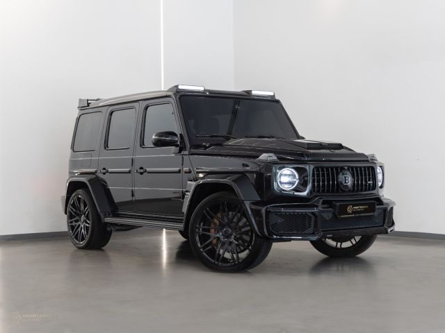 Used - Perfect Condition 2019 Mercedes-Benz G800 Brabus Widestar Black exterior with Brown and Black interior at Knightsbridge Automotive