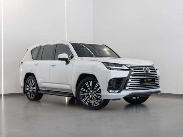 Used - Perfect Condition 2024 Lexus LX 600 Luxury White exterior with Tan interior at Knightsbridge Automotive