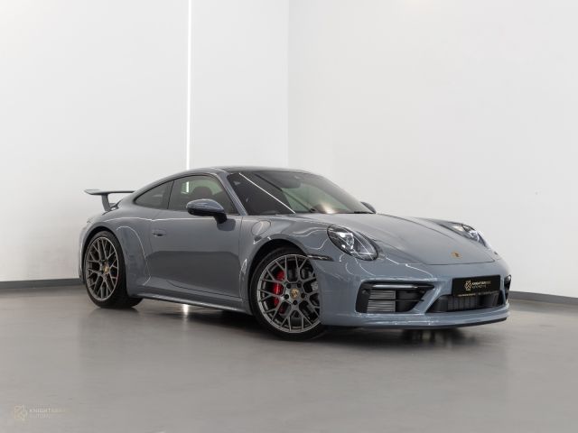 Used - Perfect Condition 2024 Porsche 911 Carrera S Grey exterior with Red and Black interior at Knightsbridge Automotive