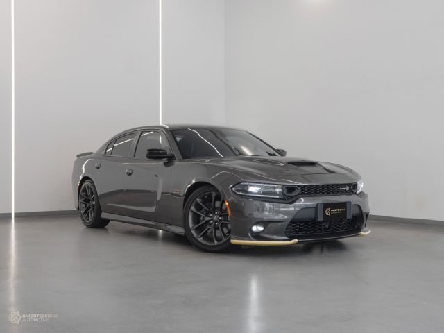 Used - Perfect Condition 2023 Dodge Charger SCAT Pack Grey exterior with Black interior at Knightsbridge Automotive