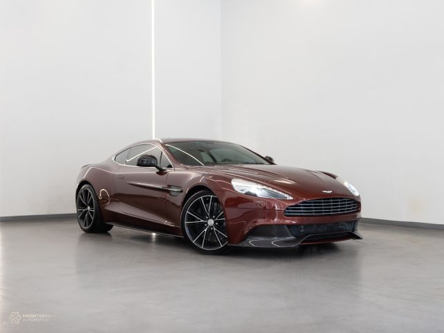 Used - Perfect Condition 2013 Aston Martin Vanquish Maroon exterior with Beige and Black interior at Knightsbridge Automotive
