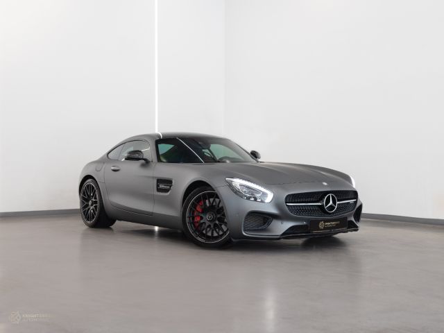 Used - Perfect Condition 2016 Mercedes-Benz AMG GT S Grey exterior with Red and Black interior at Knightsbridge Automotive