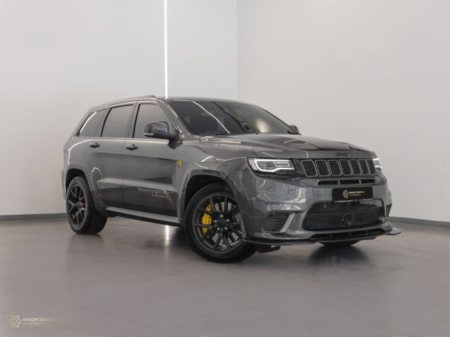 Used - Perfect Condition 2021 Jeep Grand Cherokee TrackHawk Grey exterior with Black interior at Knightsbridge Automotive