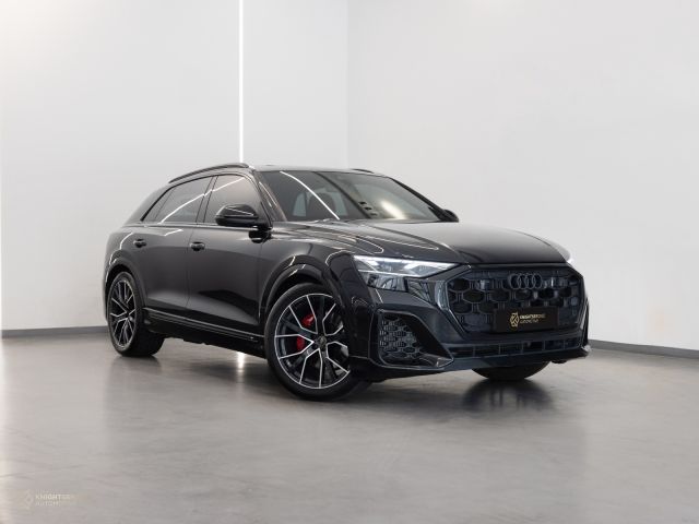 Used - Perfect Condition 2024 Audi Q8 Black exterior with Red and Black interior at Knightsbridge Automotive