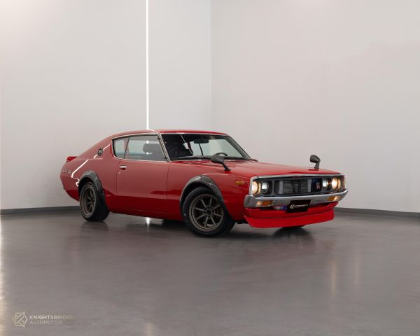 Used - Perfect Condition 1977 Nissan GTR Skyline Red exterior with Black interior at Knightsbridge Automotive