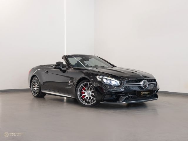 Used - Perfect Condition 2017 Mercedes-Benz SL63 AMG Black exterior with Black interior at Knightsbridge Automotive