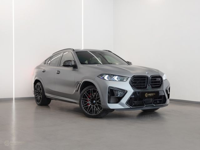 Used - Perfect Condition 2025 BMW X6 M Competition Grey exterior with White and Black interior at Knightsbridge Automotive